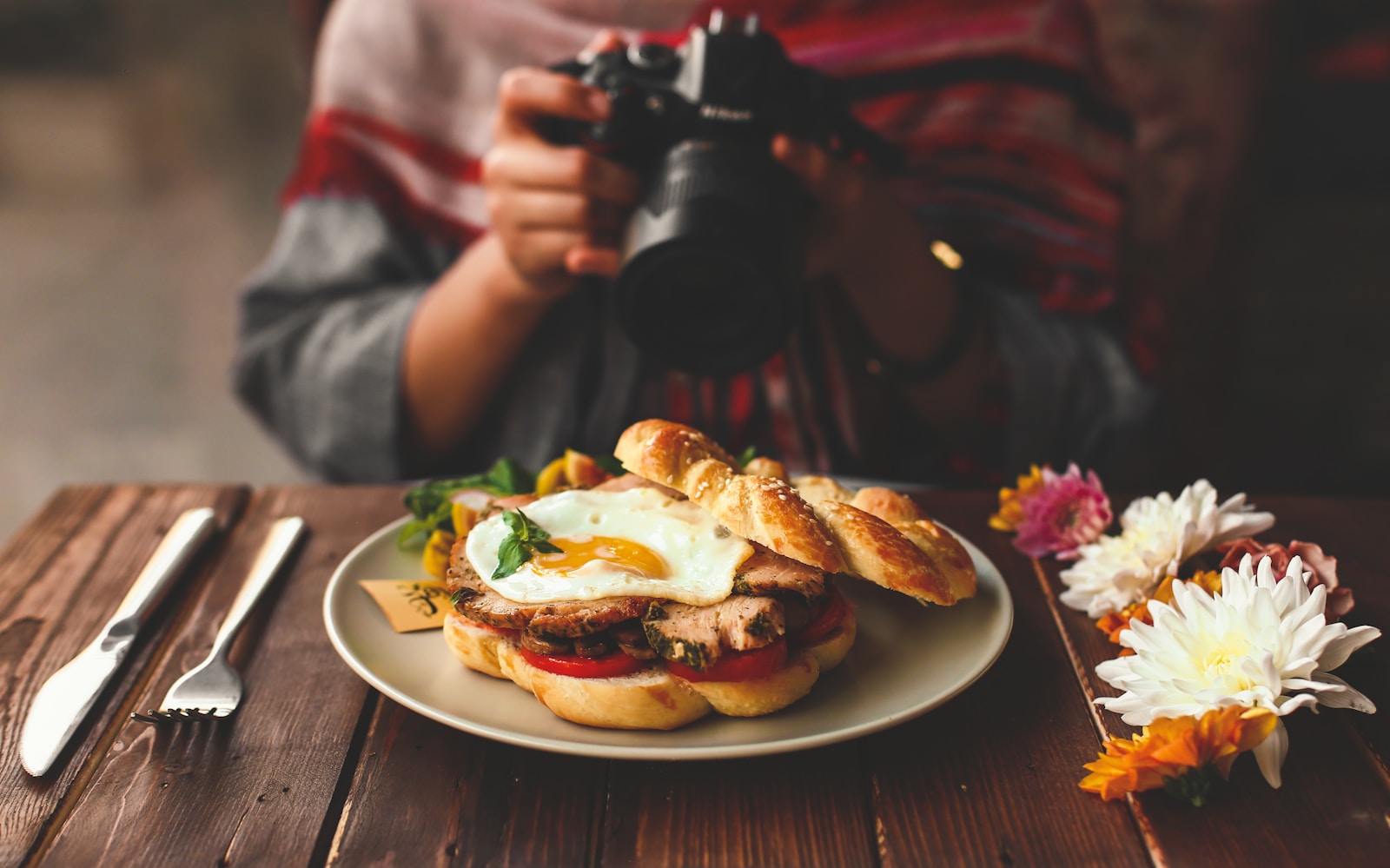 a plate of food